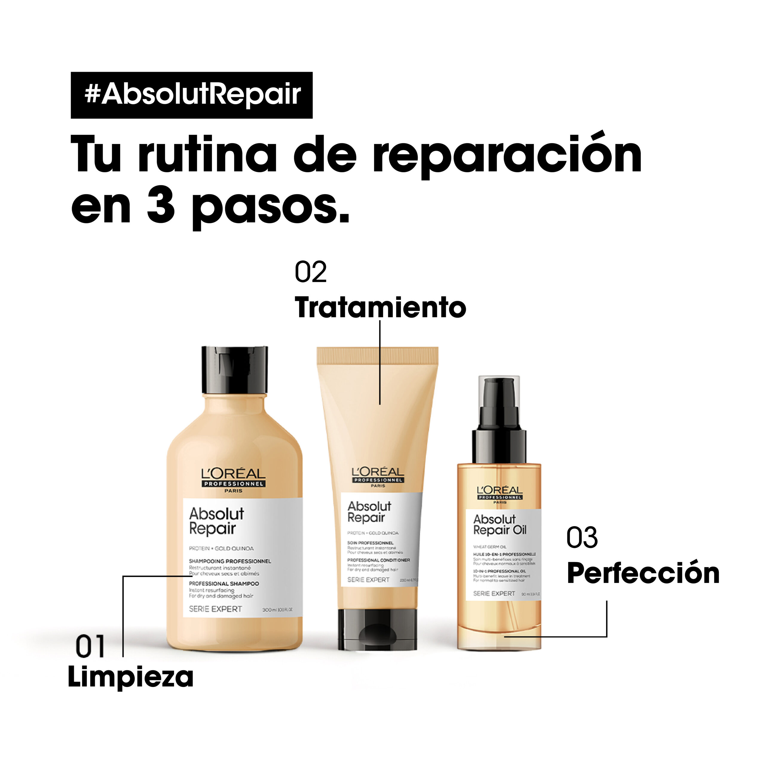 Acondicionador Absolut Repair 200ml L'Oréal Professionnel - Imagen 8