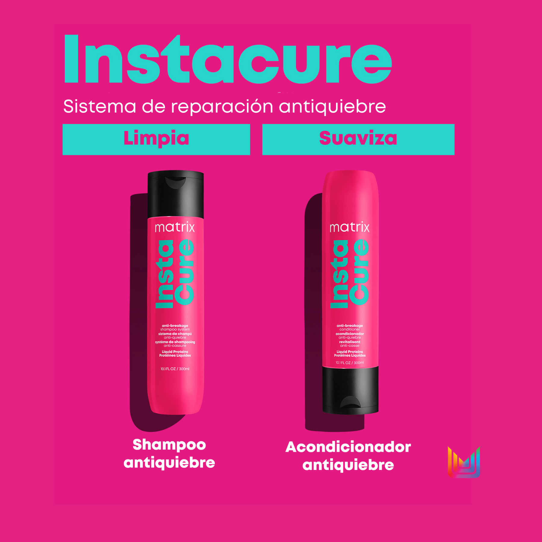 Shampoo Instacure 300ml Matrix - Imagen 3