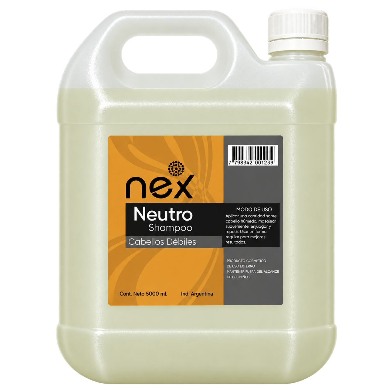 Shampoo Neutro | 5lts | Nex