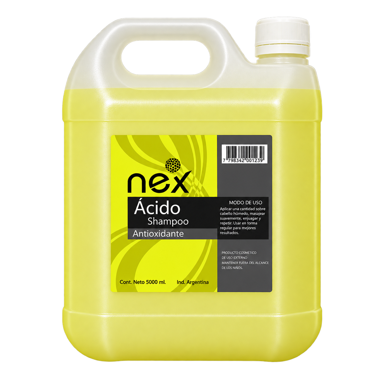 Shampoo Ácido | 5lts | Nex