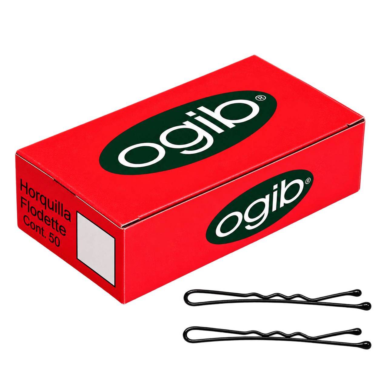Clips Invisibles Negras x200gr | Ogib