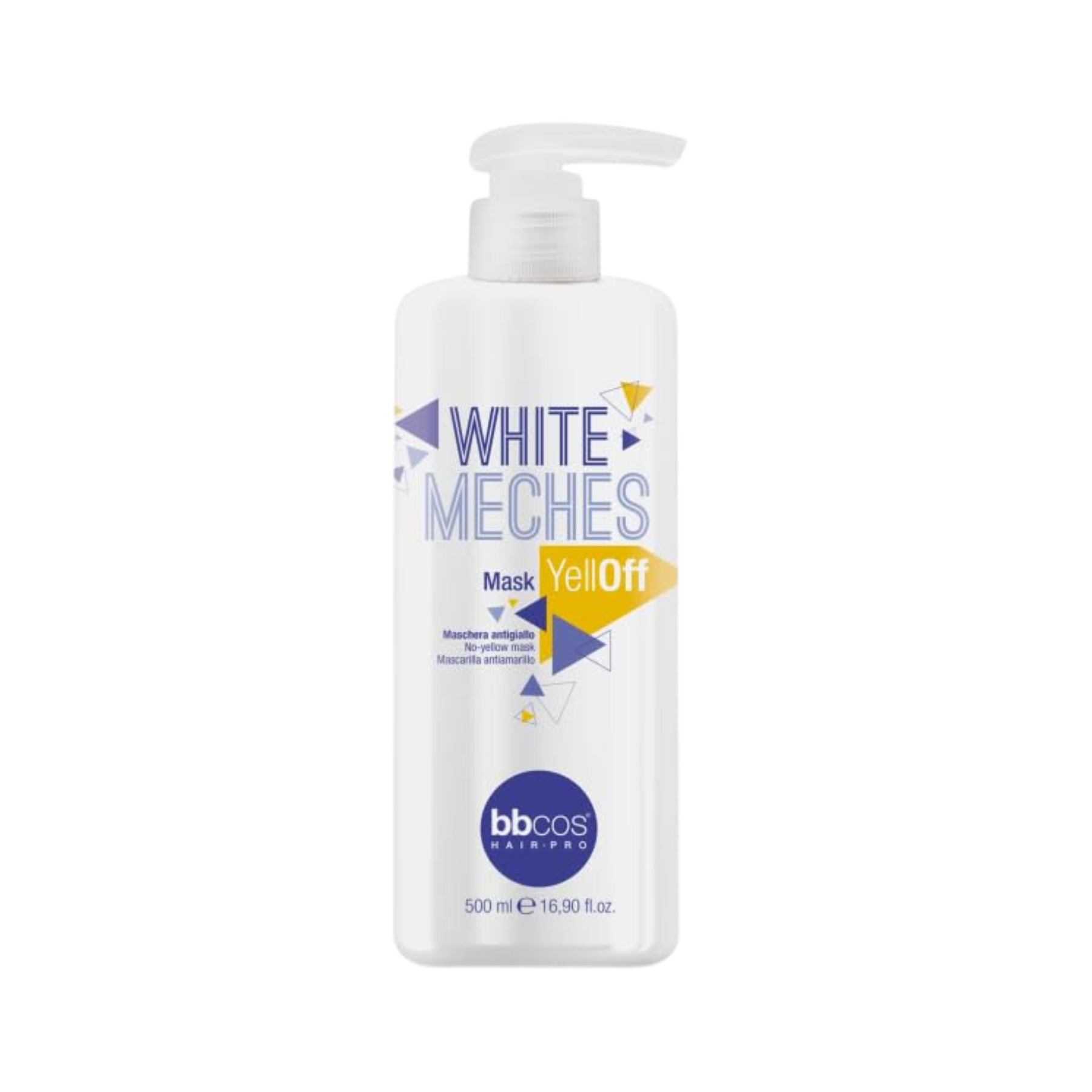 Máscara YellOff White Meches | 500ml | Bbcos