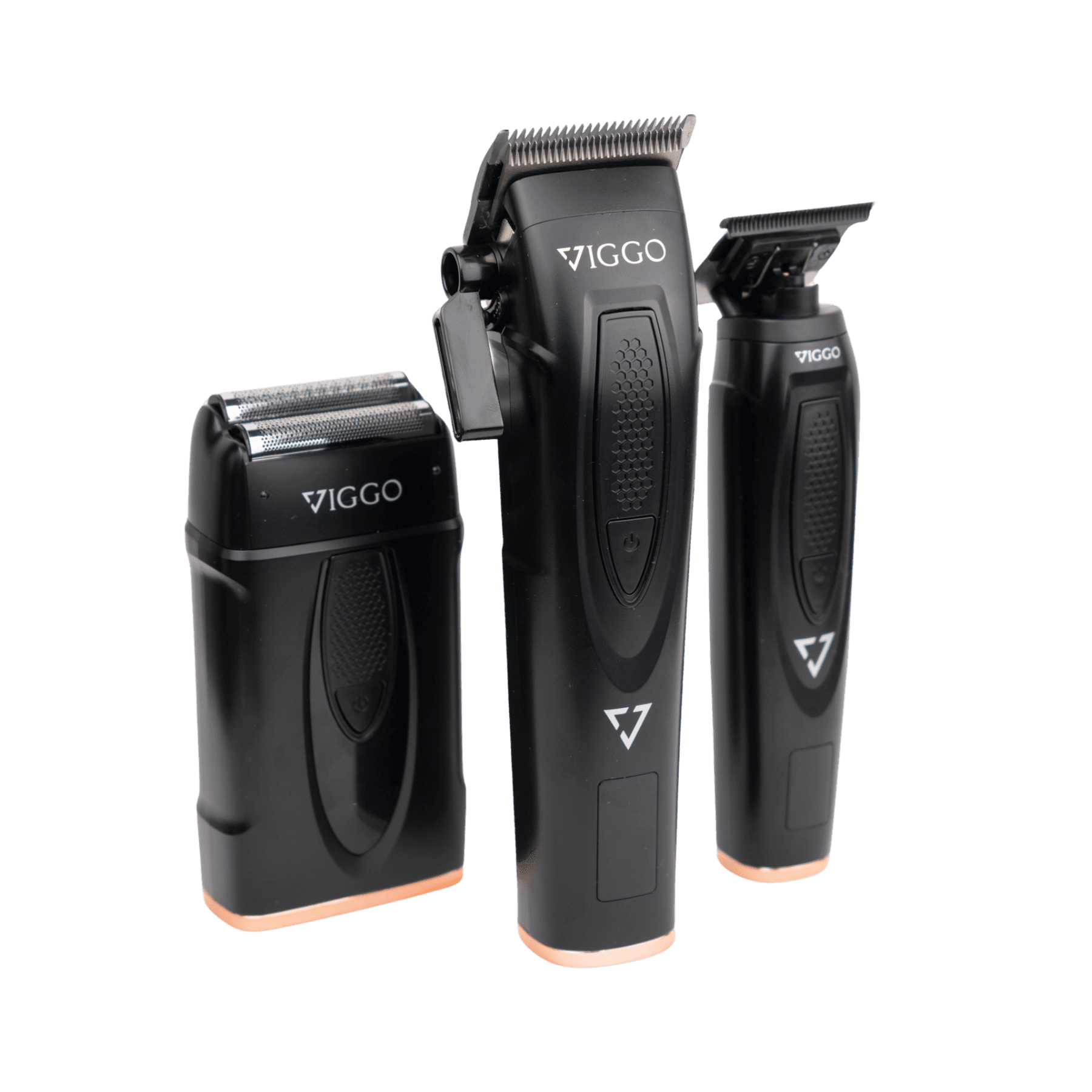 Kit Classic Clipper + Trimmer + Shaver | Inalámbrico | Viggo
