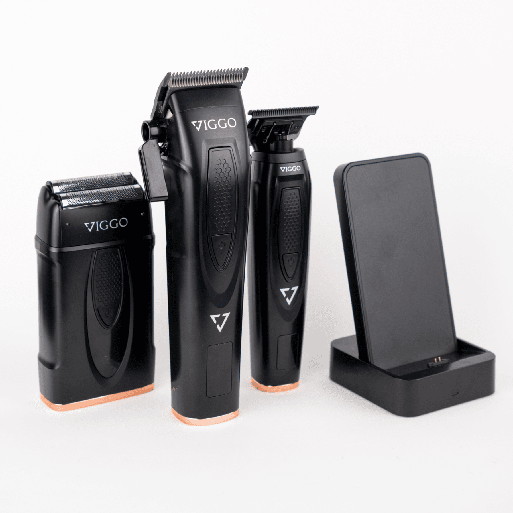 Kit Classic Clipper + Trimmer + Shaver | Inalámbrico | Viggo - Imagen 2