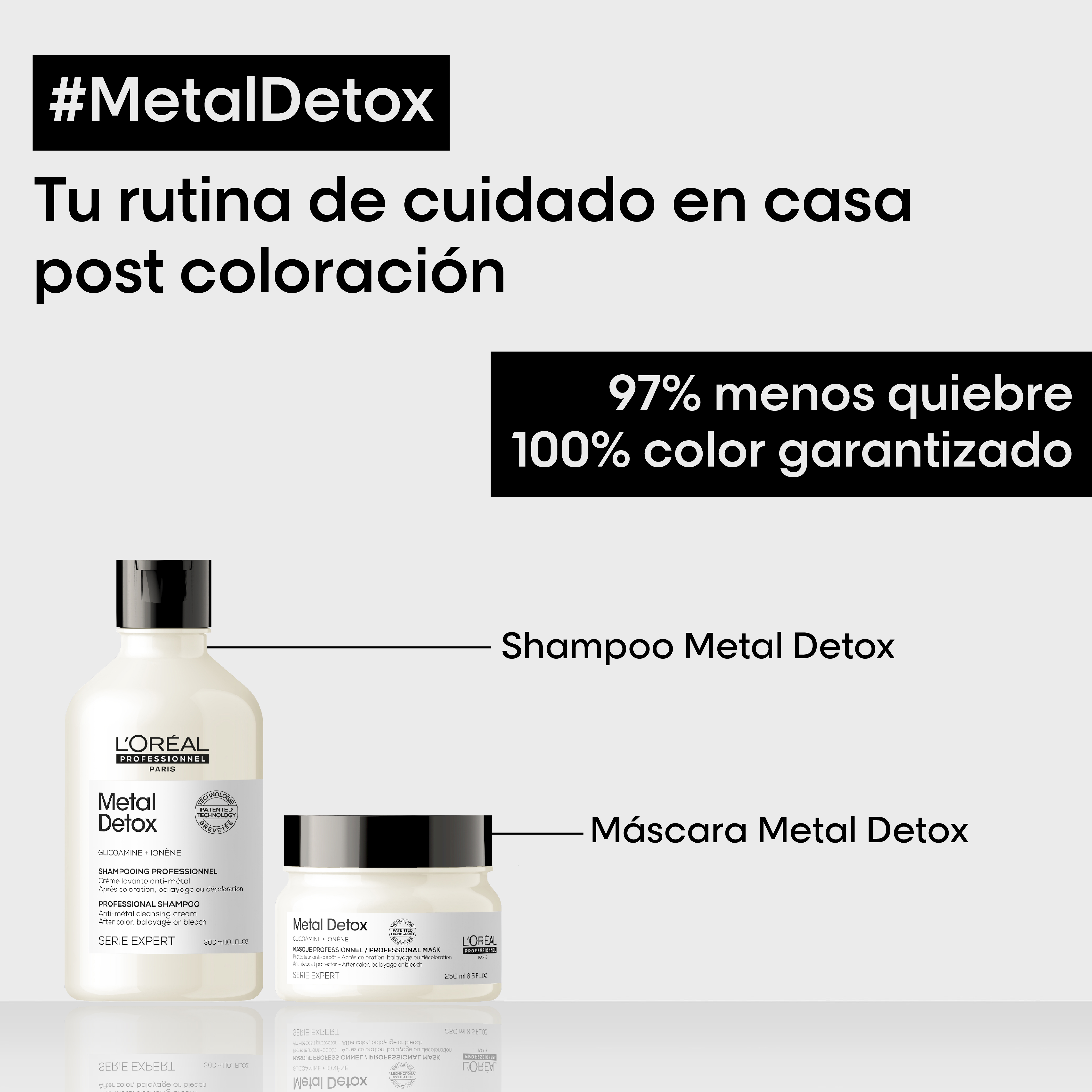 L'Oréal Professionnel METAL DETOX LP SE Metal D SHP 300 ML I34 - Packshot Oficial