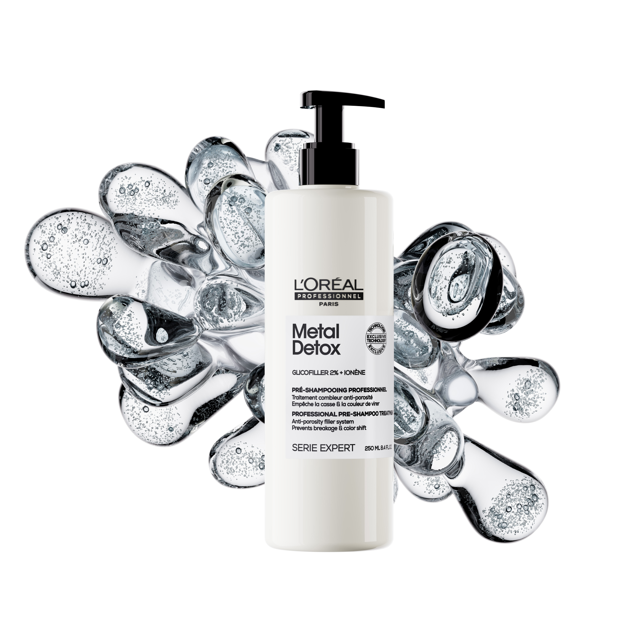 L'Oréal Professionnel METAL DETOX LP SE Metal Detox Pre-Shampoo 250ml - Packshot Oficial
