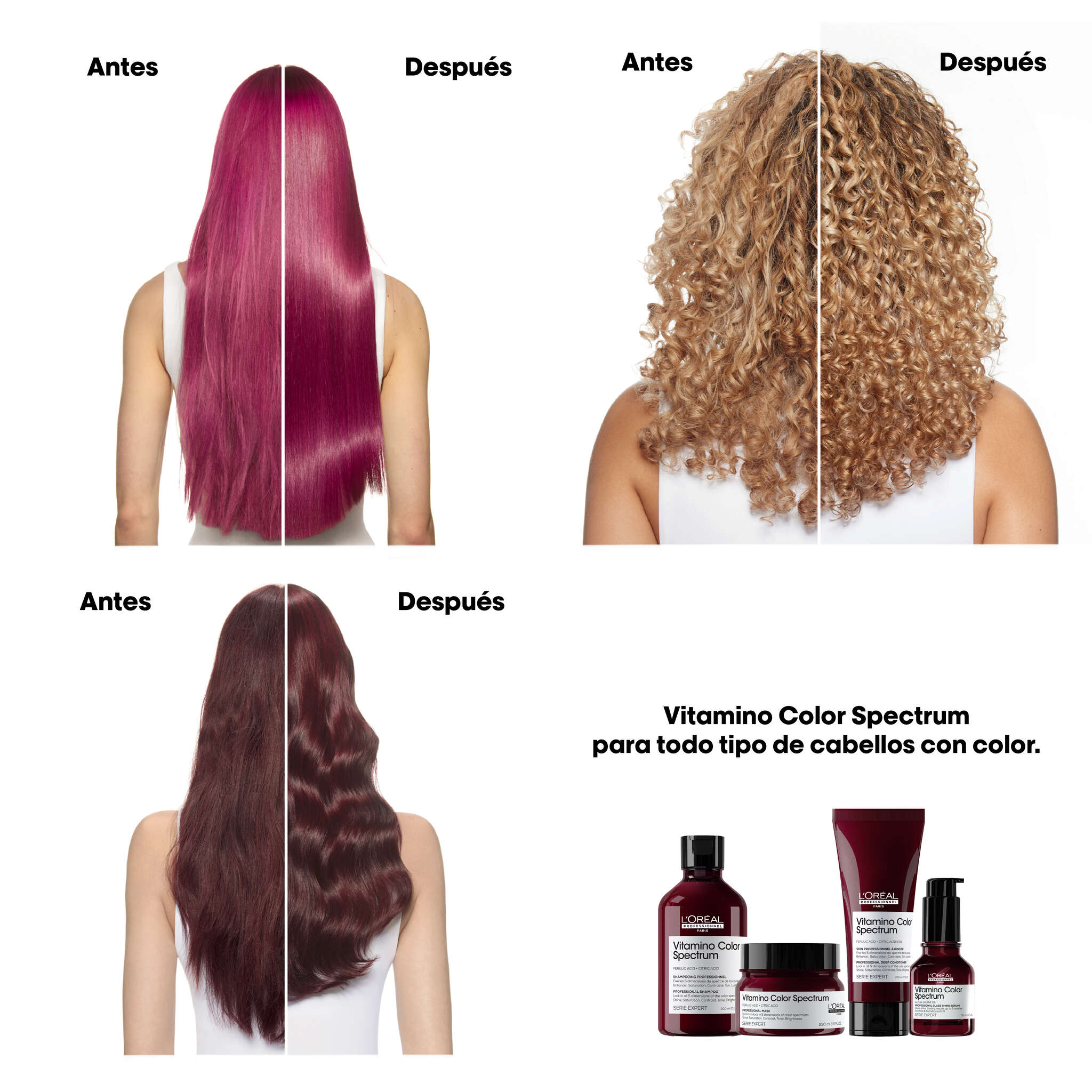 L'Oréal Professionnel Vitamino Color Spectrum LP SE VitSpectrum Msq 250ml V034 - Packshot Oficial