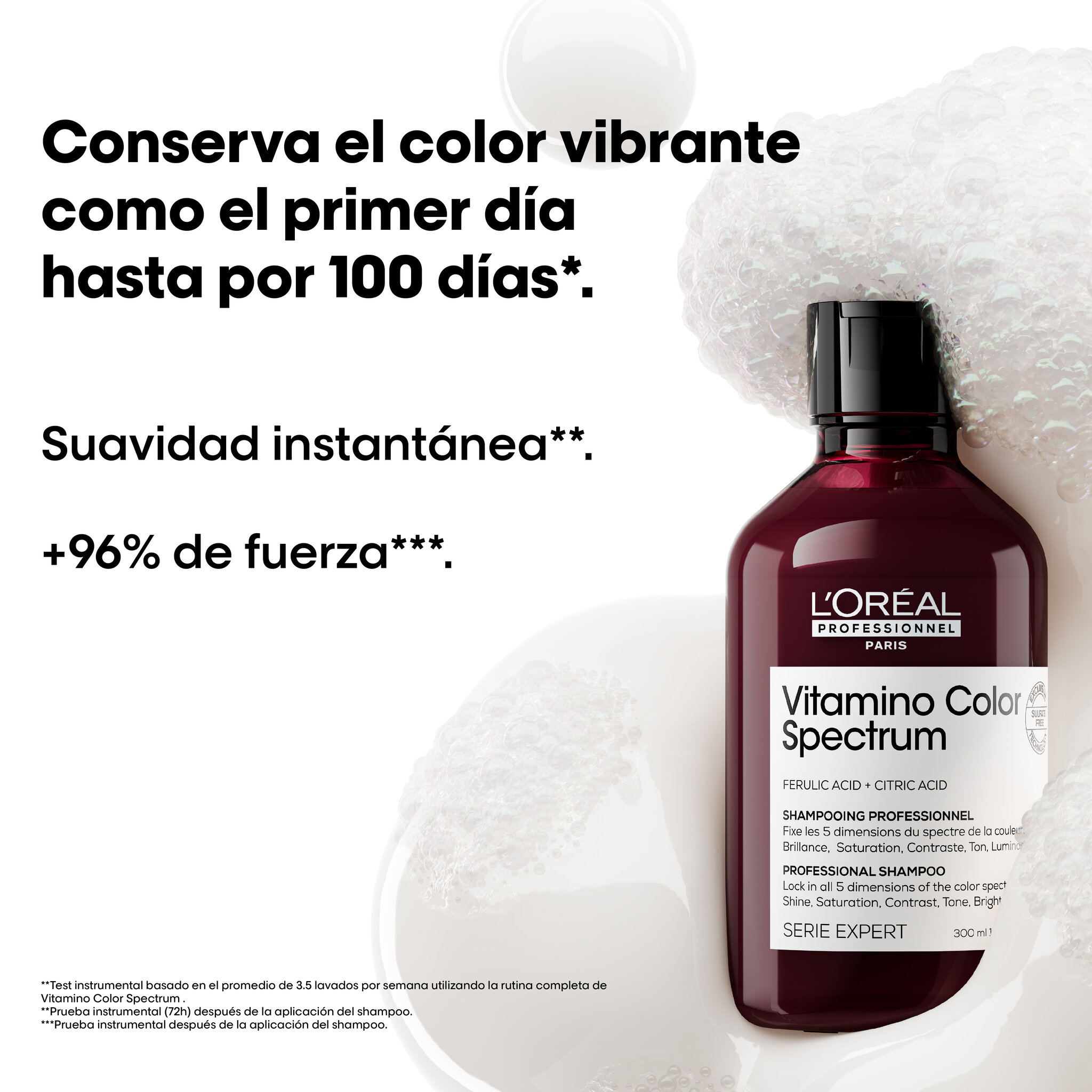 L'Oréal Professionnel Vitamino Color Spectrum LP SE VitSpectrum Shp 300ml V034 - Packshot Oficial