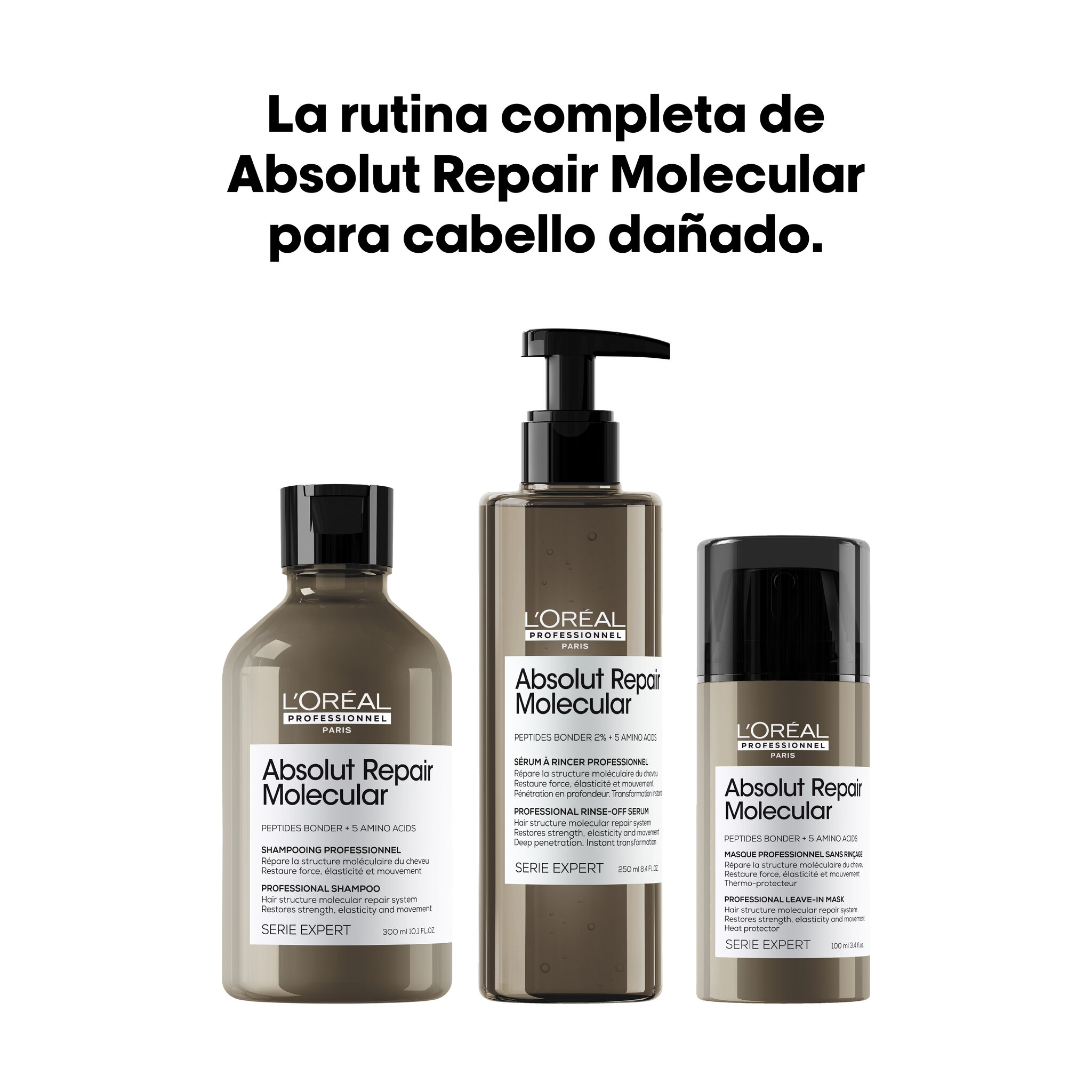 L'Oréal Professionnel Absolut Repair Molecular LP SE AbsRepMol RO Liq.Treat B75 - Packshot Oficial